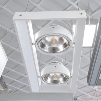 Осветително тяло QP2 бяло - Petridis Lighting