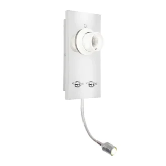 Основа за аплик "Python" OD5610BSLED + LED спот и ключета - Aca Light