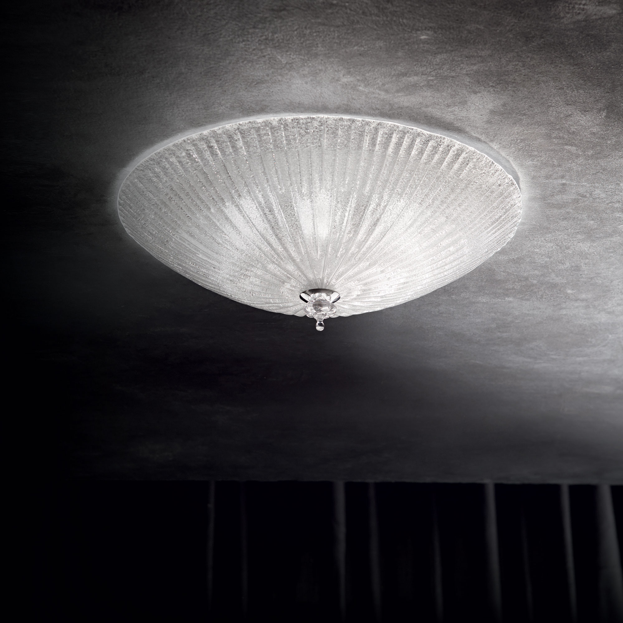 Плафон “Shell” PL3 • D40 • Transparente • 008608 - Ideal Lux