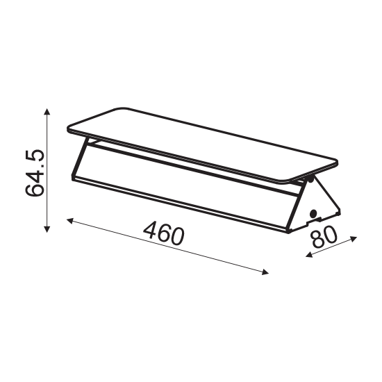 LED аплик PYRAMID ZD806415LEDWH 15w - Aca Light - Image 2
