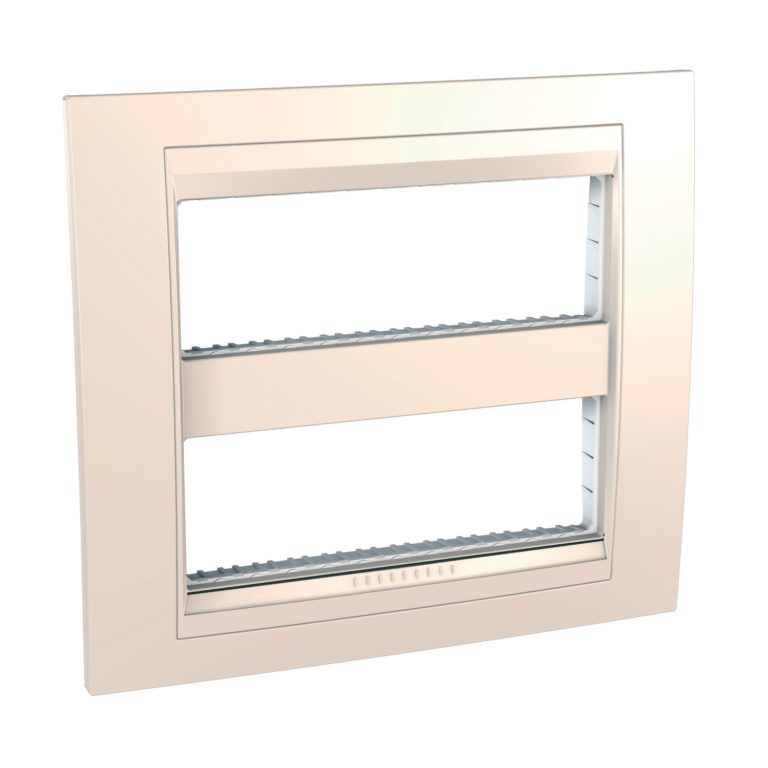 Рамка 2x6 единични модула "UPlus" MGU48.426.25 - Слонова кост/Слонова кост