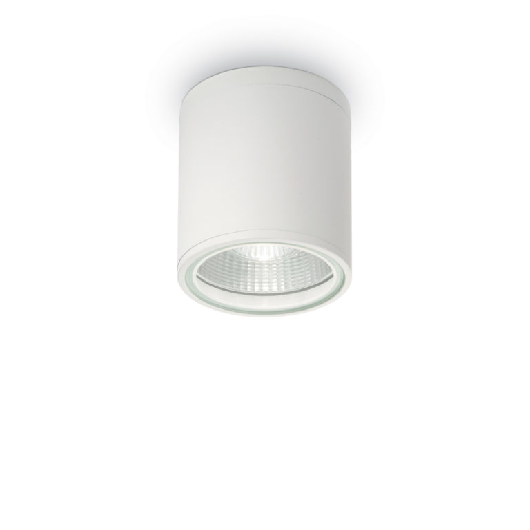 Влагозащитен плафон "Gun" PL1 • Bianco • 122663 - Ideal Lux