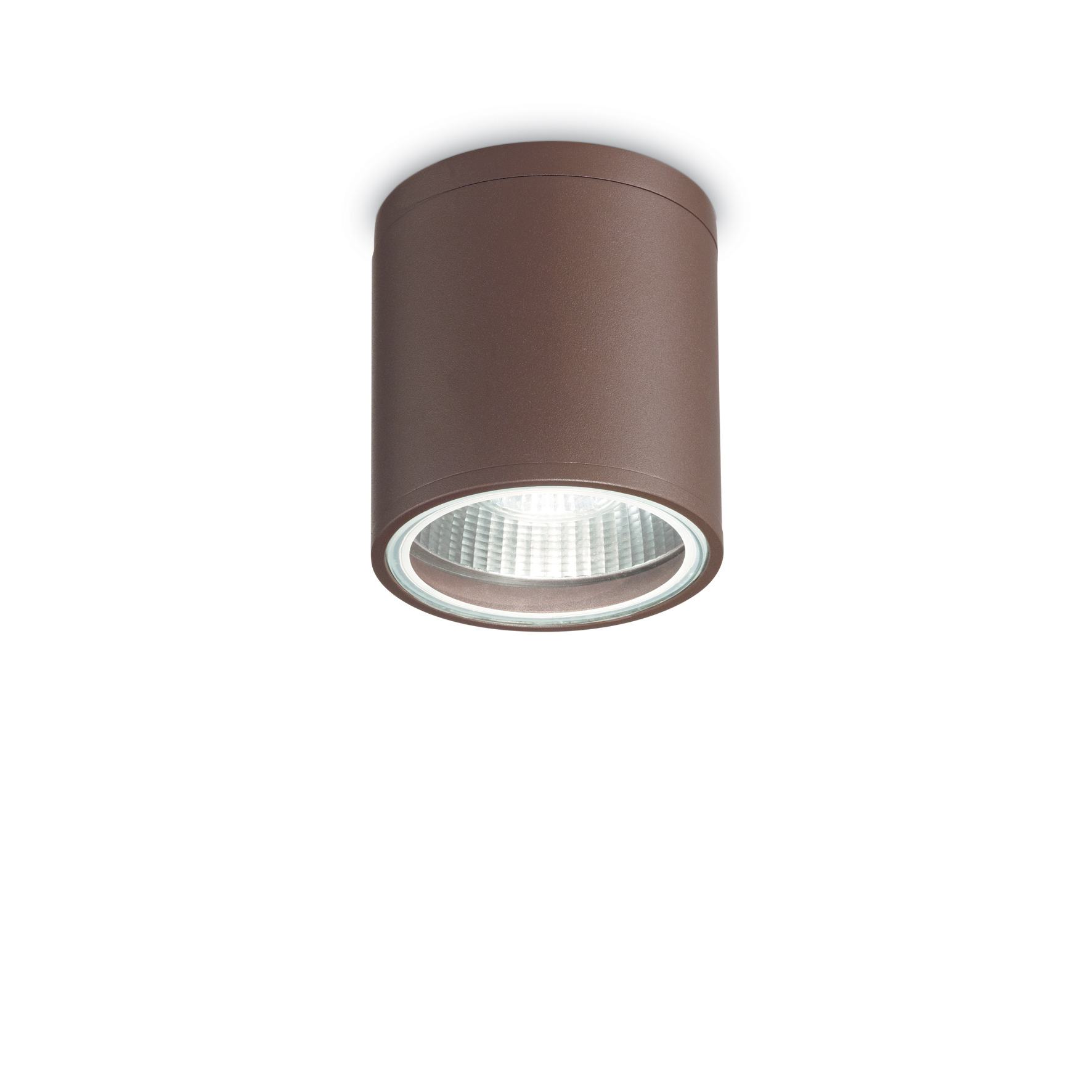 Влагозащитен плафон "Gun" PL1 • Coffee • 163666 - Ideal Lux