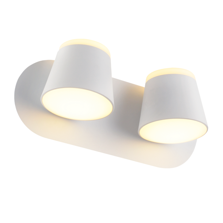 Двоен аплик LUCIDO V83LEDW27WH - Aca Light