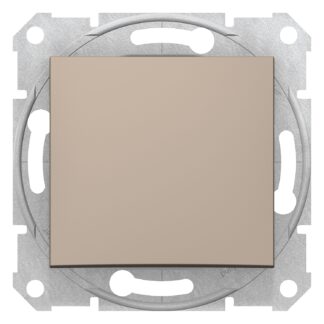 Механизъм ключ сх.7 10A "Sedna" SDN0500168 - титаний