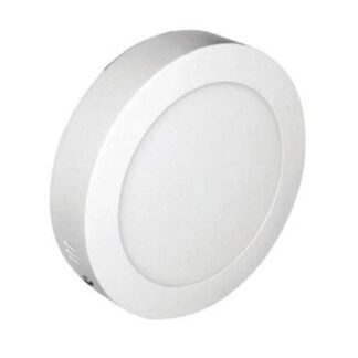 LED плафон 8w • 4000k • 500lm • ∅ 120mm • Бял • NIKI840RW