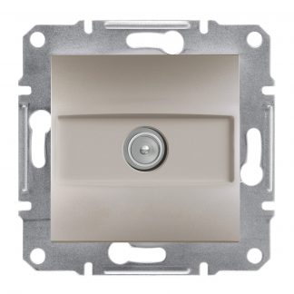 Механизъм розетка TV крайна 1dB "Asfora" EPH3200169 - бронз