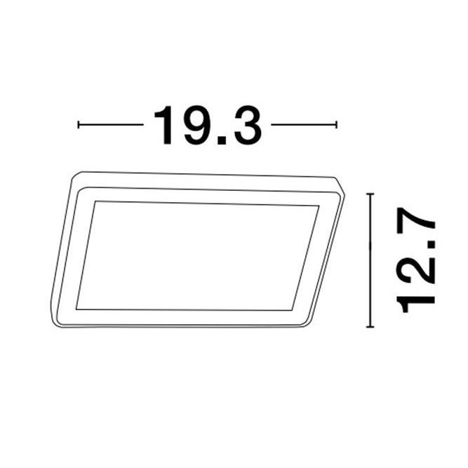 Фасаден аплик NOBU 9060206 - Nova Luce - Image 2