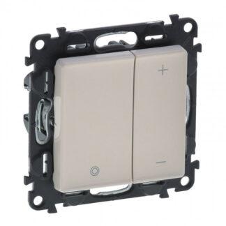 Бутонен димер 5-75w LED 5-400VA Valena Life 752262 - крем