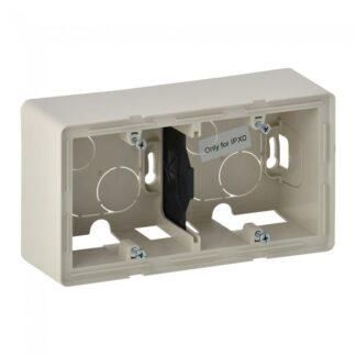 Конзола 2-на за открит монтаж Valena Life 754202 - крем