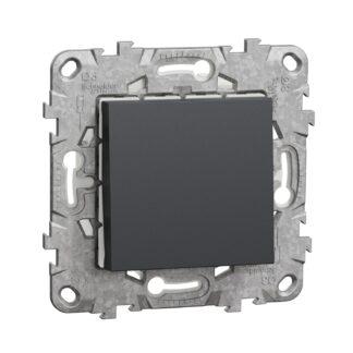 Механизъм ключ сх.1 10A "New Unica" IP44 • NU528254 • 2мод. с монтажна рамка - антрацит
