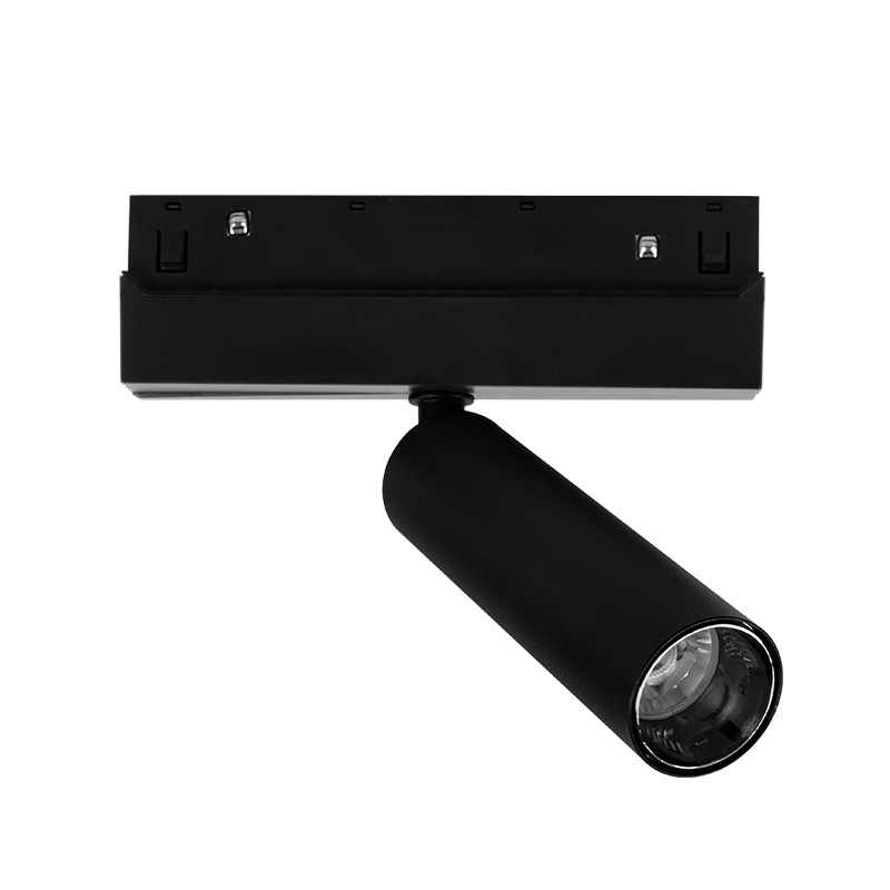 Прожектор за магнитна шина HUBE MINI 8w 4000K HUBEM840B - Aca Light