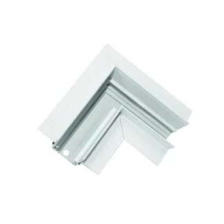 Ъглов конектор 90º за магнитна шина MT90W бял - Aca Light
