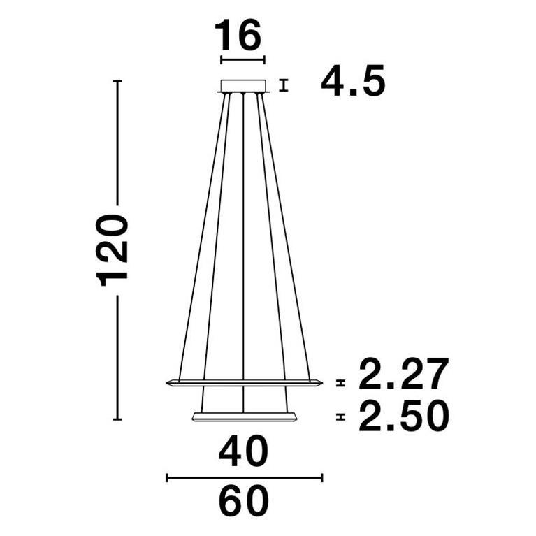 LED Полилей "NETUNO" 9312837 - Nova Luce - Image 2