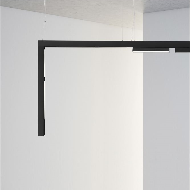 Конектор 90º вътрешен за магнитна шина "V-Connector" • външен монтаж • 8252014 - Nova Luce - Image 3