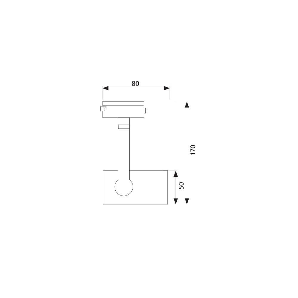Прожектор за релсов м-ж EXEO 1xE27 004057 - Vivalux - Image 2