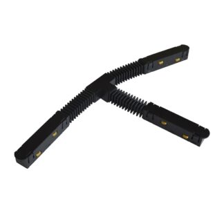 Троен захранващ flexible конектор за магнитна шина 48v • 02/0219 - Viokef