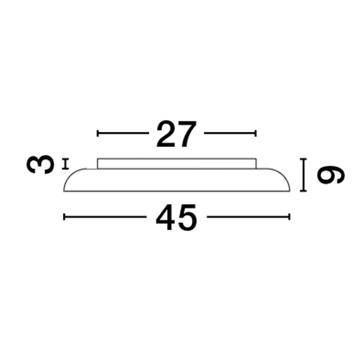 Плафон LINUS 3000K 9005643 - Nova Luce - Image 2