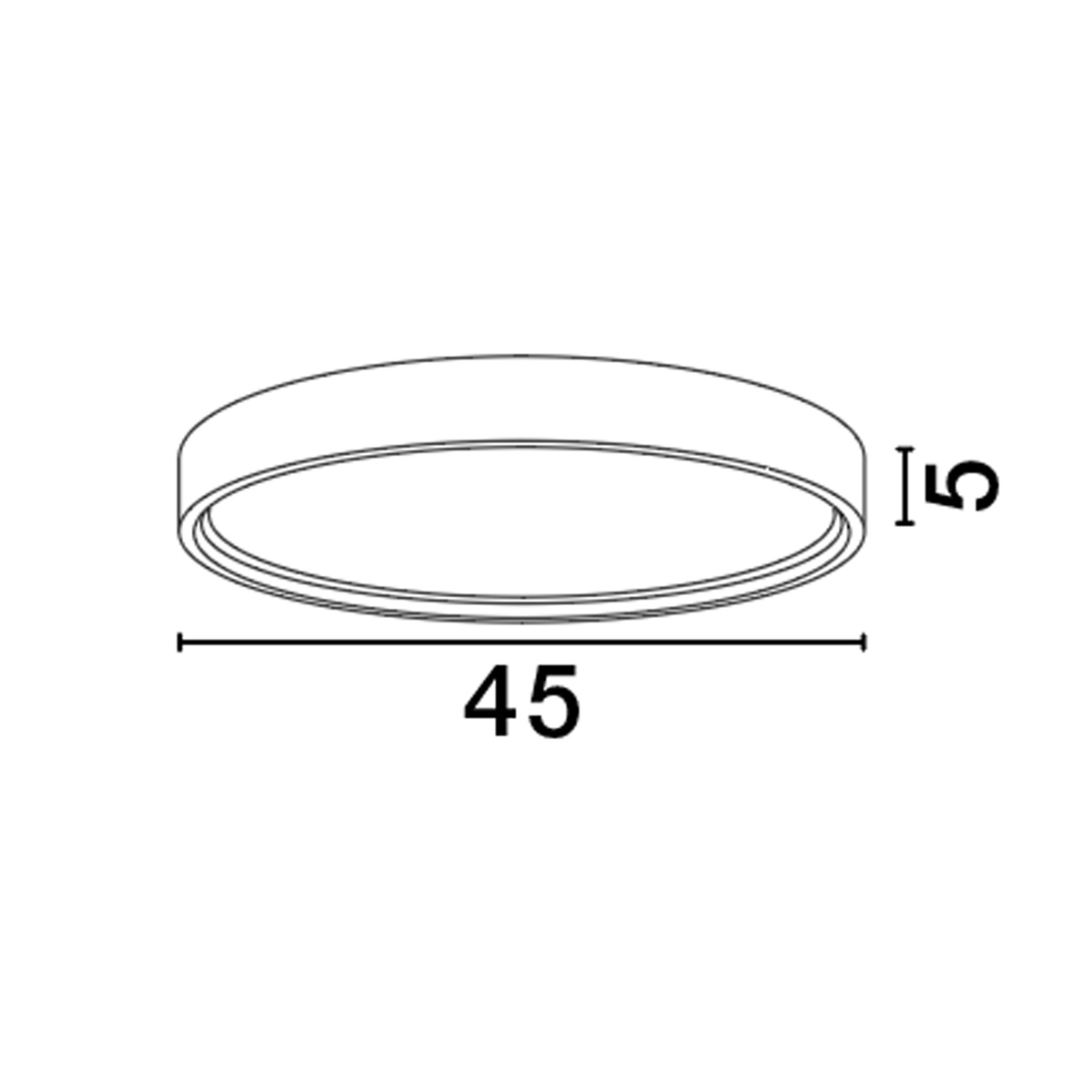LED Плафон OLAF 45cm 30w 9085232 - Nova Luce - Image 2