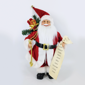 Декоративна фигура Дядо Коледа 45cm X124503 Aca Light