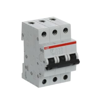 Автоматичен прекъсвач SH203 3P 16A крива С 6kA - ABB