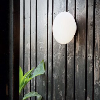 Градински аплик "Bubble" AP2 • Bianco • 158907 - Ideal Lux