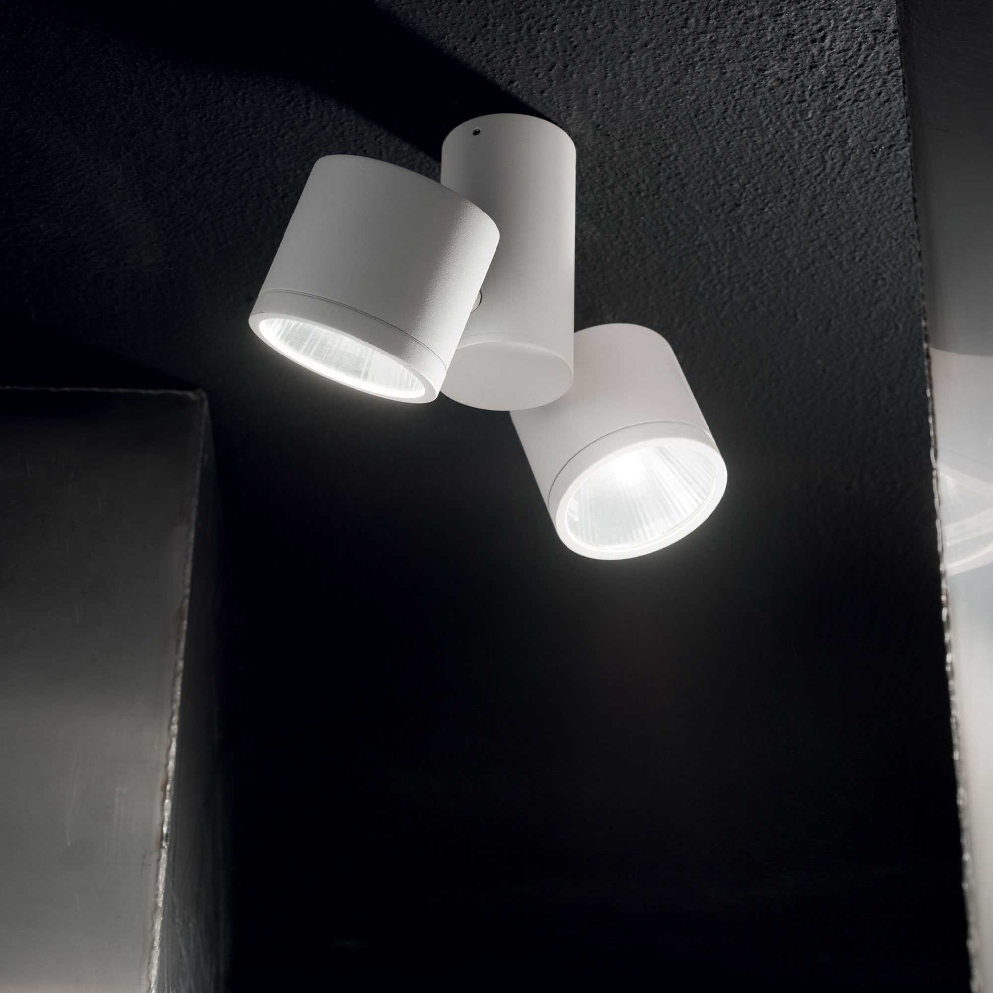 Влагозащитен плафон "Sunglasses" PL • Bianco • 161853 - Ideal Lux