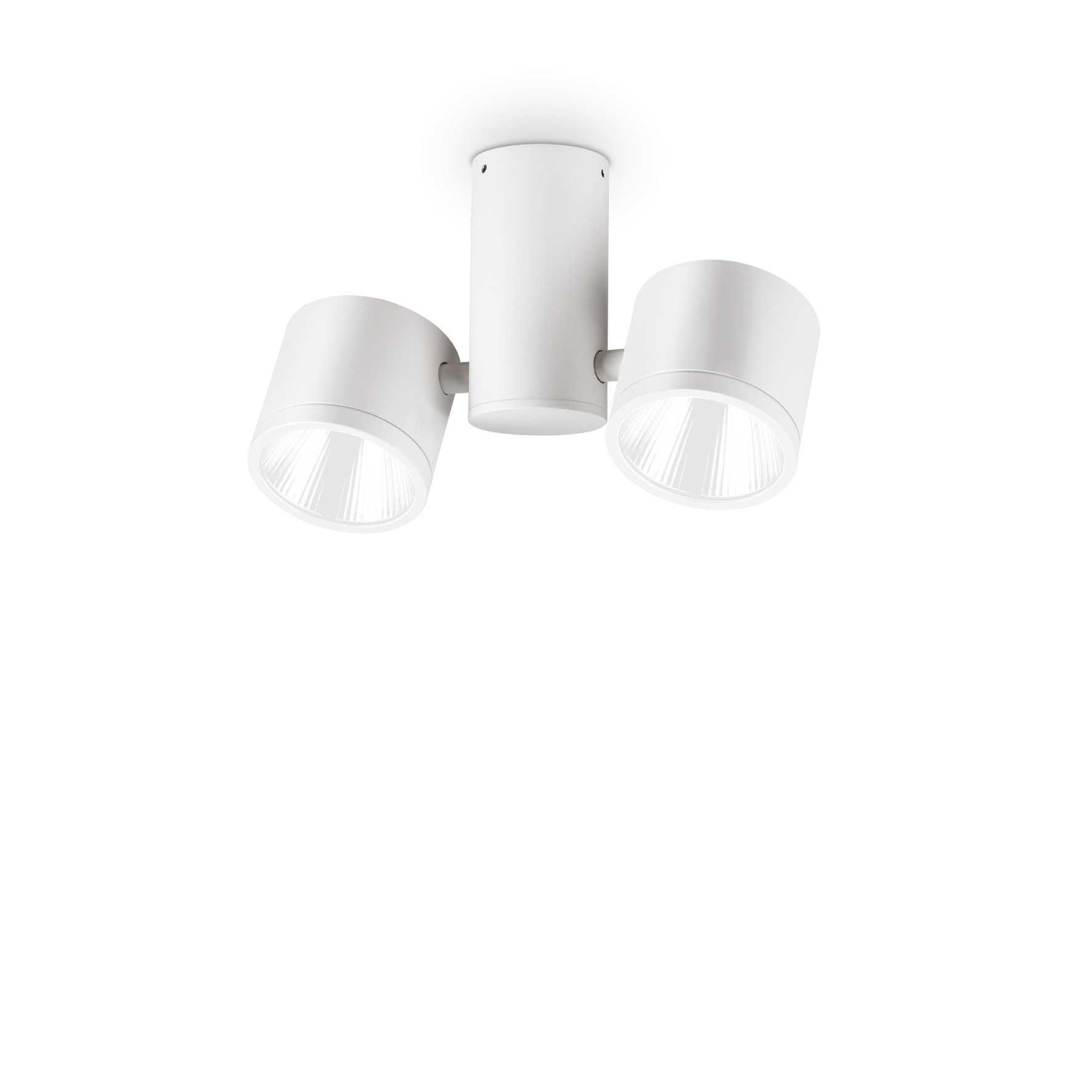 Влагозащитен плафон "Sunglasses PL Bianco" 161853 - Ideal Lux - Image 2