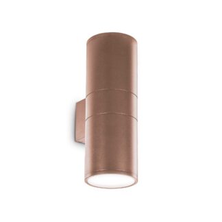 Фасаден аплик "Gun" AP2 • Big • Coffee • 163611 - Ideal Lux