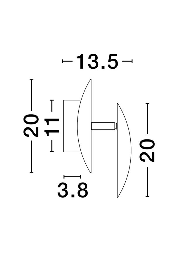 Аплик "SOLEI" 9006081 - Nova Luce - Image 9