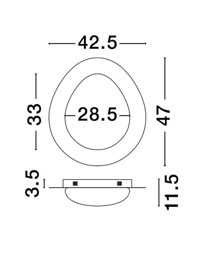 LED Плафон NIMBUS 9030648 - Nova Luce - Image 5