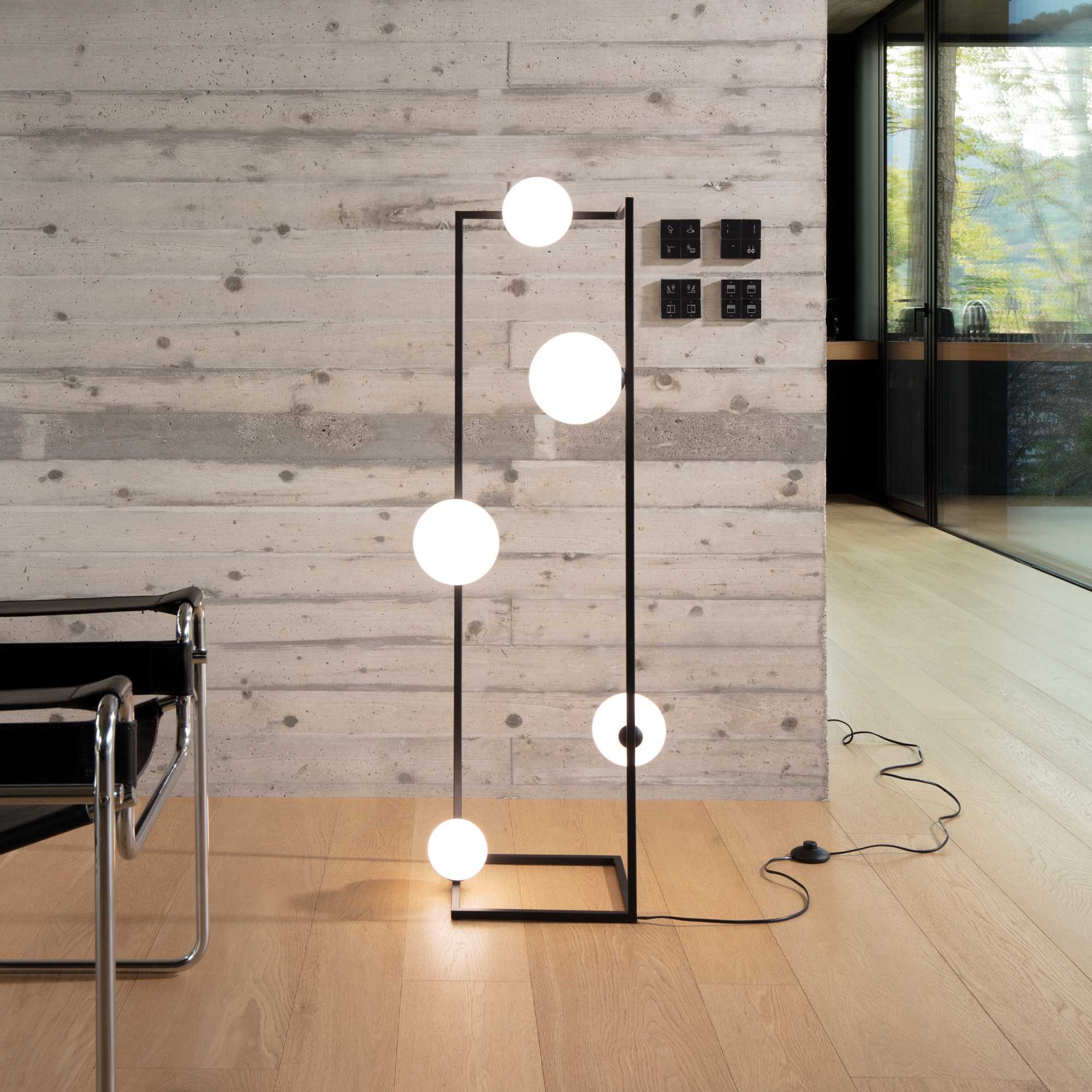 Лампион “Angolo” PT5 • Nero • 284309 - Ideal Lux