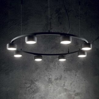 Полилей "Minor" SP8 • Nero • 235547 - Ideal Lux