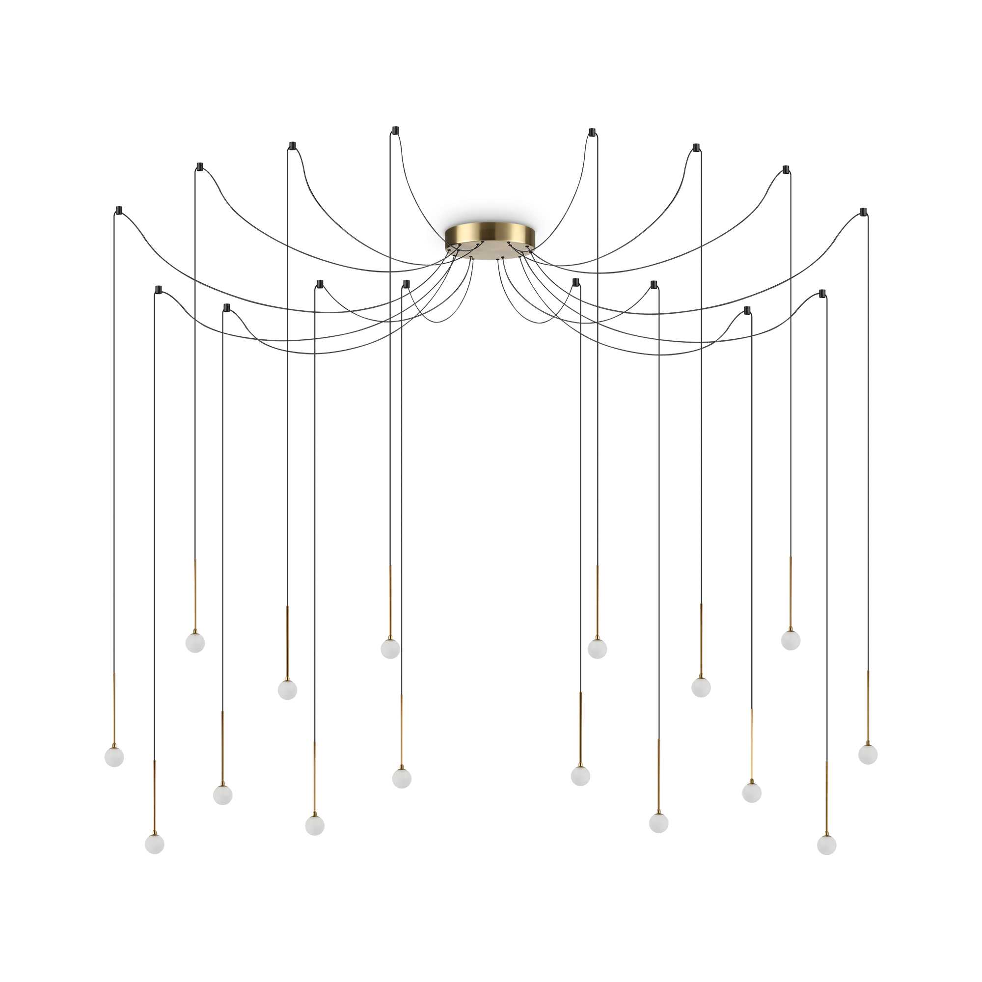 Полилей "Lucciola" SP16 • Ottone • 284019 - Ideal Lux