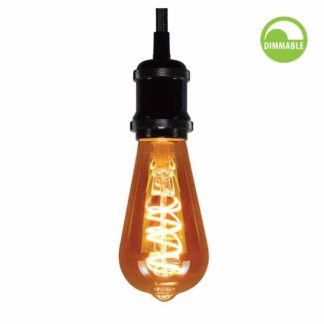 Лампа LED filament "FLICK DECO" 4w • E27 • 220v • 2200K • 300Lm • dimmable • 004178 - Vivalux