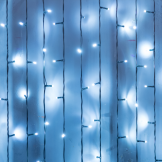 Коледни лампички завеса 6000K • IP65 • X08240231N - Aca Light