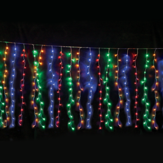 Коледни лампички завеса RGB • X08360322 - Aca Light