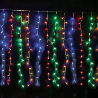 Коледни лампички завеса RGB • X08360328 - Aca Light