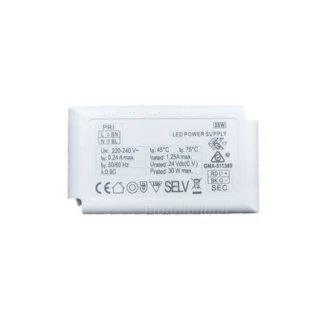 Трансформатор 24v • 30w • IP20  00/8077 - Viokef