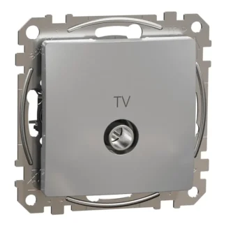 TV Розетка междинен изход 7db алуминий SDD113474 - Sedna Design
