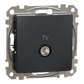 TV Розетка междинен изход 10db антрацит SDD114478 - Sedna Design