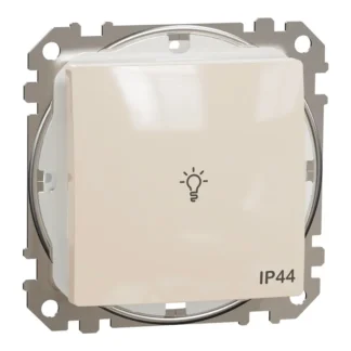 Бутон със символ Осветление IP44 крема SDD212132 - Sedna Design