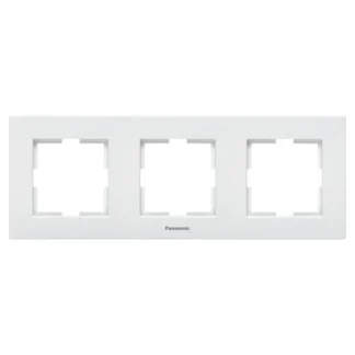 Тройна рамка Каре Плюс бяла WKTF08032WH-EU1 - Panasonic