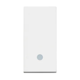 Девиаторен ключ с LED индикация бял 1 мод. RW4003L - Classia Bticino