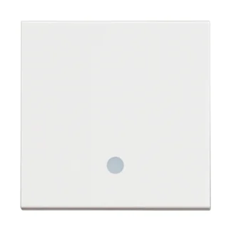 Бутон с LED индикация бял 2 мод. 10A RW4005M2L - Classia Bticino