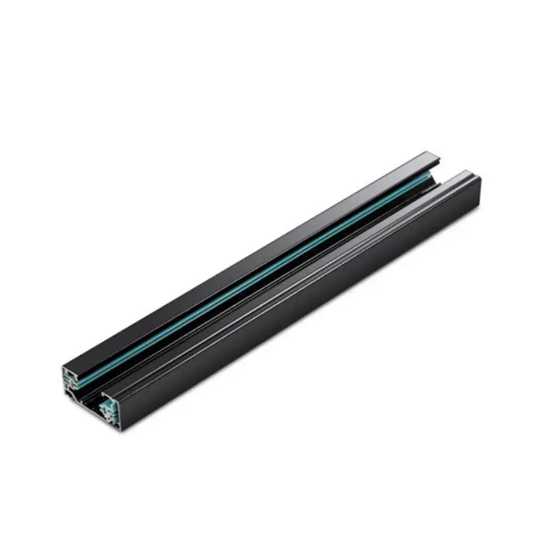 Монофазна 2-проводна шина за открит монтаж 2м. черна 2W2MB - Aca Light