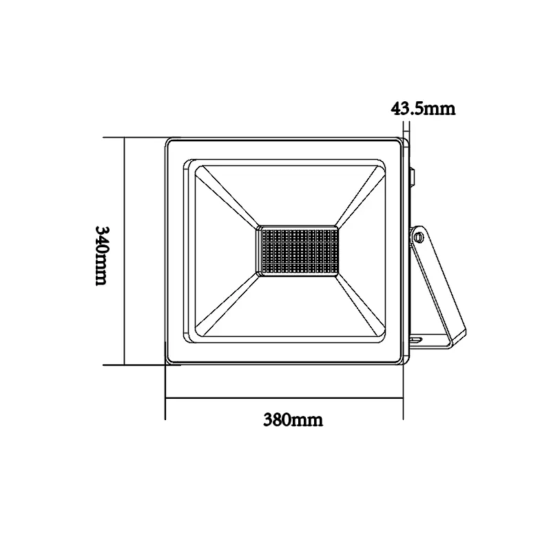 LED прожектор Q 200w 6000K IP66 Q20060 - Aca Light - Image 2