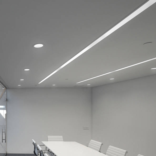 LED профил за trimless вграждане WINT 28w 3000K 198cm. WINT2830NMBS - Aca Light - Image 3