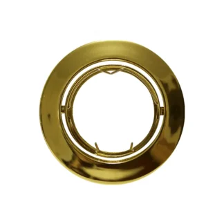 Луна за вграждане AC.0453254G 81mm кръгла подвижна злато - Aca Light
