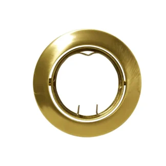 Луна за вграждане AC.0453254GM 81mm кръгла подвижна злато мат - Aca Light